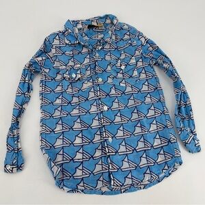 Roberta Roller Rabbit Boys Button Down Shirt Toddler 2T 3T